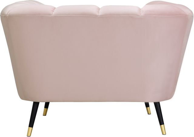 Meridian Furniture Beaumont Pink Velvet Chair-2