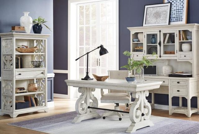 Magnussen Home® Bronwyn Alabaster Bookcase-1