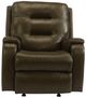 Flexsteel® Arlo Dark Stone Power Rocking Recliner-2