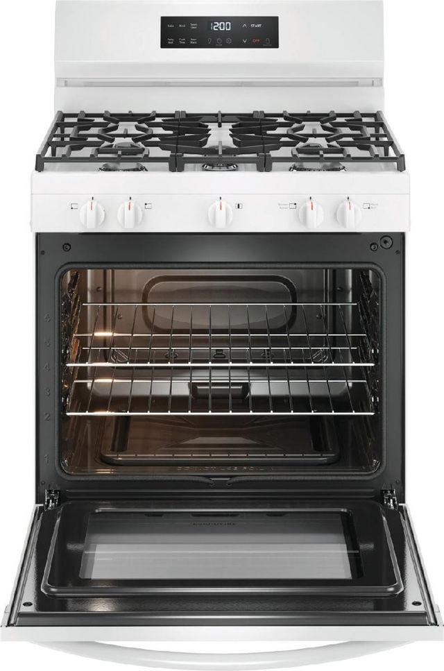 Frigidaire® 30" White Freestanding Gas Range-1