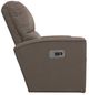 La-Z-Boy® Cade Stone Leather Power Wall Recliner with Headrest and Lumbar-3