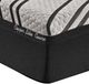 Matelas Mirabel Hevea Plus 10" Latex Medium Euro Top Twin Mattress-1