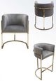 Diamond Sofa® Pandora Grey Dining Chair-2