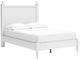 Signature Design by Ashley® Mollviney White Youth Full Panel Bed-1
