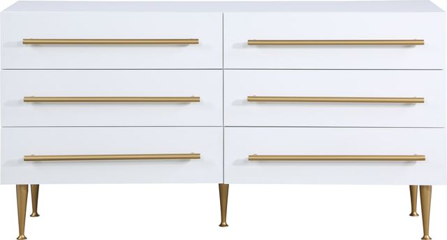 Meridian Furniture Marisol White Dresser-2