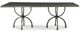 Century® Customizable Details Live Edge Guan Slab Dining Table with Mottled Bronze Base-1