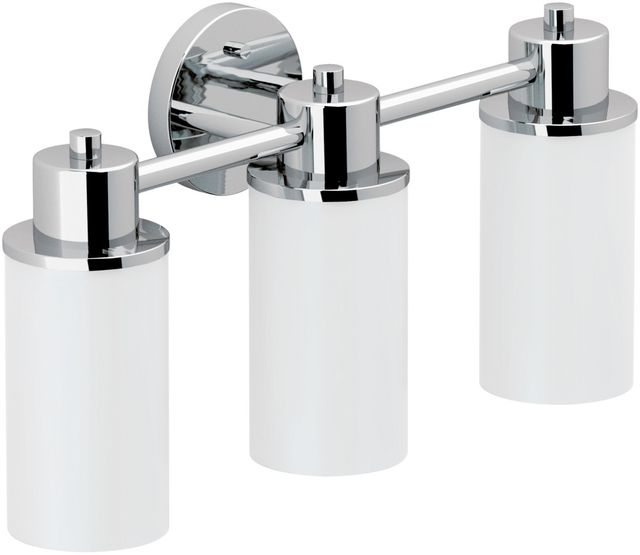 Moen® Iso™ Chrome Three Globe Bath Light-0