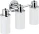 Moen® Iso™ Chrome Three Globe Bath Light-0