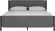 Modus Furniture Elora Charcoal/Jet Black Ash California King Upholstered Panel Bed-2