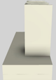Vent-A-Hood® 48" Biscuit Contemporary Wall Mounted Range Hood-1