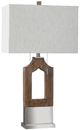 StyleCraft Brown/Tinker Silver Table Lamp-0