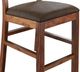 International Furniture Direct Parota Brown Bar Stool-3