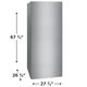Frigidaire® 15.5 Cu. Ft. Brushed Steel Upright Freezer-4