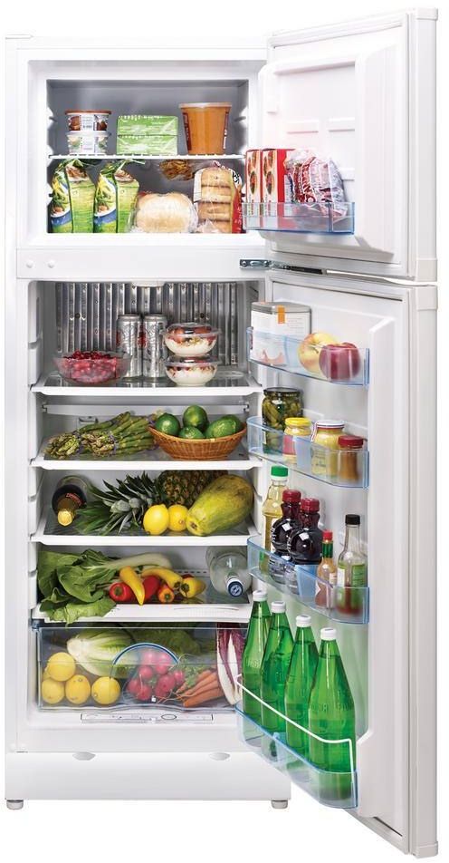 Unique® Appliances 24" 8 Cu. Ft. White Propane Top Freezer Refrigerator-2
