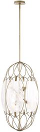 Uttermost® Valencia Gold 6-Light Pendant-0