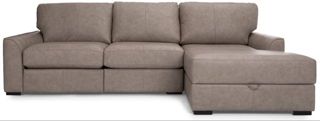 Decor-Rest® Furniture LTD 2-Piece Power Reclining Right-Arm Facing Sectional and Chaise-0