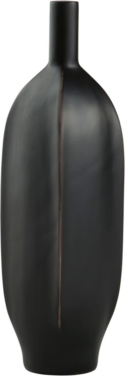 Signature Design by Ashley® Rhaveney 3-Piece Black 12.6" Vases-2