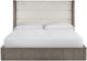 Universal Explore Home™ Erinn V x Universal Morada Crossover Sand White/Weathered Oak Queen Panel Bed-2