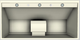 Vent-A-Hood® 48" Biscuit Wall Mounted Range Hood-3
