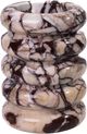 TOV Furniture Marble Breccia Layered Decorative Vase-5