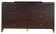 Night & Day Furniture™ Zest Cases Dark Chocolate Dresser -0