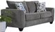 Albany Industries Clearview Slate Mini Sleeper Sofa-0