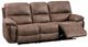 Mazin Furniture Easton Light Brown Manual Reclining Sofa-1