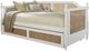 HH2 Home Melanie White Twin Daybed with Trundle-0