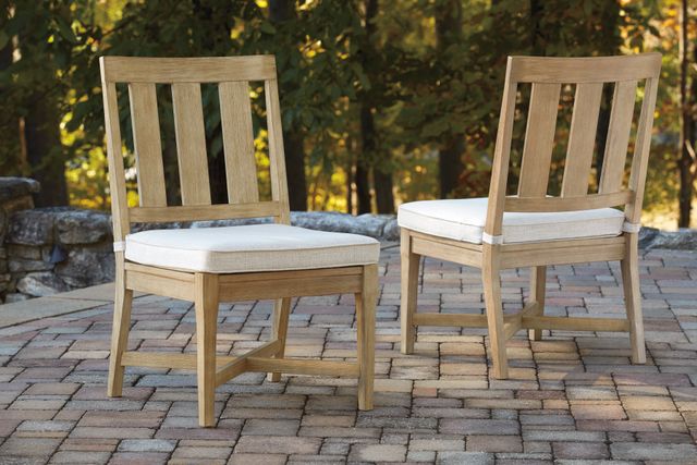 Signature Design by Ashley® Clare View 2-Piece Beige Chair with Cushion-1