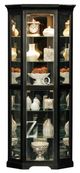 American Heartland Manufacturing Poplar Tall Corner Curio-0