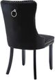 Crown Mark Arabella Black Accent Chair-1