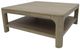Coaster® Solano Weathered Mango Square Wood Cocktail Coffee Table-0