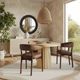 TOV Furniture Vina Brown/Dark Brown Dining Chair-1