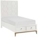 Legacy Classic Chelsea by Rachael Ray White Twin Youth Panel Storage Bed-0