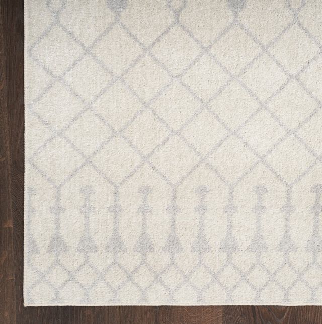 Nourison Home™ Astra Machine Washable 5' x 7' Ivory Area Rug-2