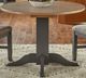 A-America® Port Townsend Seaside Pine 42" Drop Leaf Dining Table with Gull Base-0