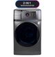 PFQ97HSPVDS | GE Profile 4.8 cu. ft. Capacity UltraFast Combo with Ventless Heat Pump Technology Washer/Dryer and 7" Riser-0