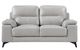Homelegance® Mischa Silver Gray Loveseat-2