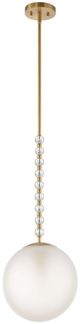 Uttermost® Ripple Brass Pendant-2