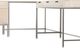 Four Hands Trey Dove Poplar Desk System-4