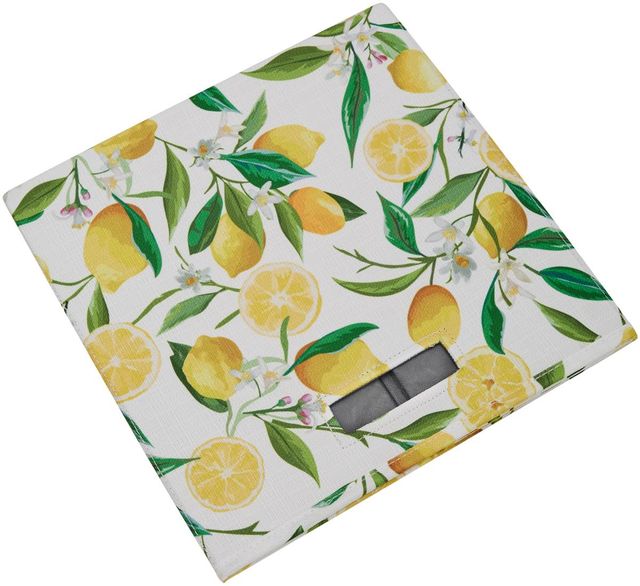 Linon Galli Set of Two Lemon Storage Bins-4