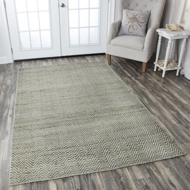 Rizzy Home Ellington Blue 2'6" x 8' Runner Rug-2