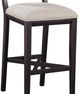 American WoodCrafters Barcelona Midnight Black 30" Bar Stool -2