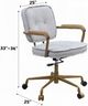 ACME Furniture Siecross Vintage White Office Chair-2