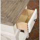 Riverside Furniture Myra Natural Chairside Table with Paperwhite Base-3