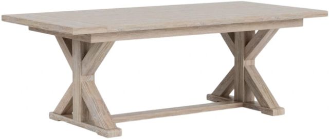 Riverside Furniture Rosalie Hemlock Trestle Dining Table-0