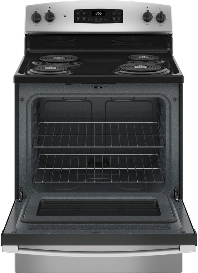 GE 30" Stainless Steel Freestanding Electric Range-1