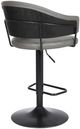 Armen Living Brody Black/Gray Swivel Bar Stool-3