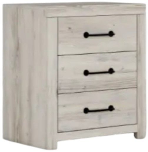 Perdue Woodworks 66,000 Essential White Drawer Nightstand-0