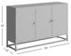 Jofran Inc. Astral Plains Natural Accent Cabinet-2
